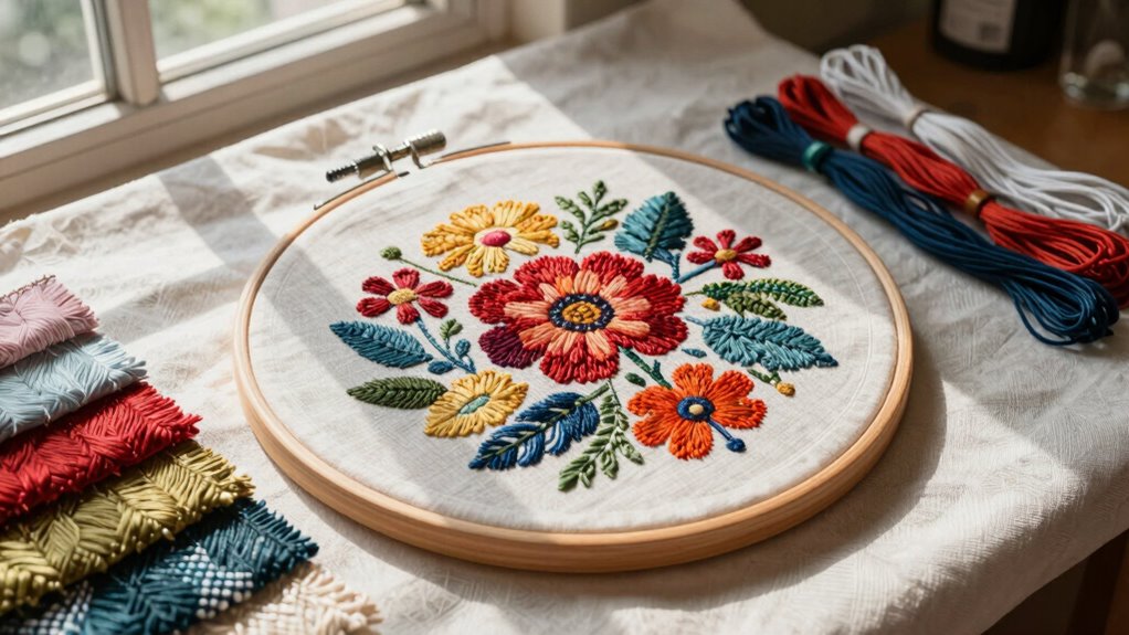 select and prepare fabric