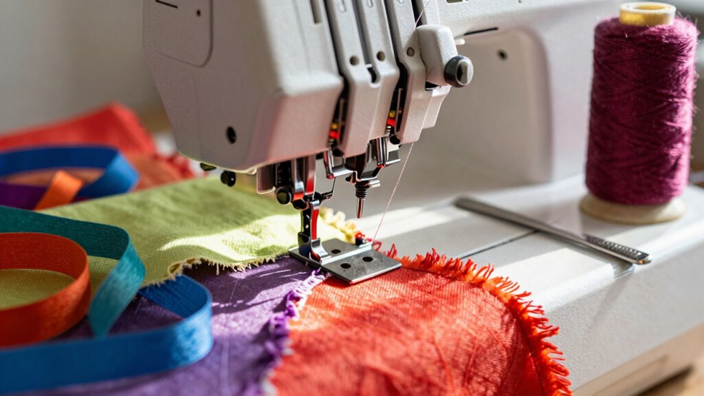 sergers consuming fabric issues