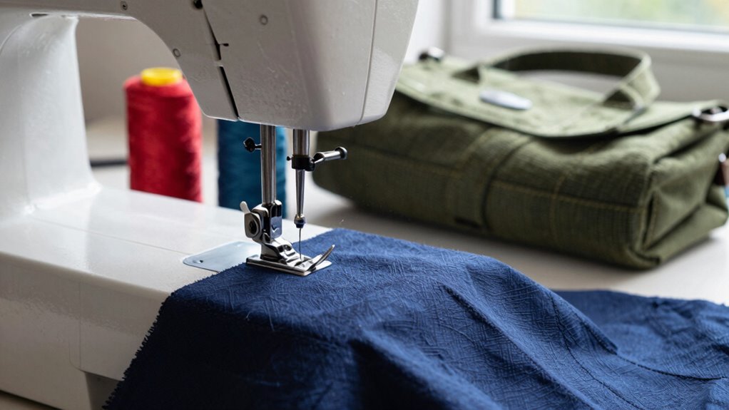 sewing thick fabrics effectively