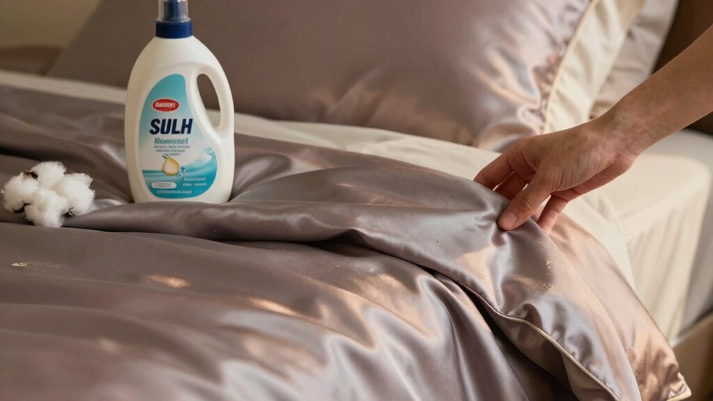 silk bedding care mistakes