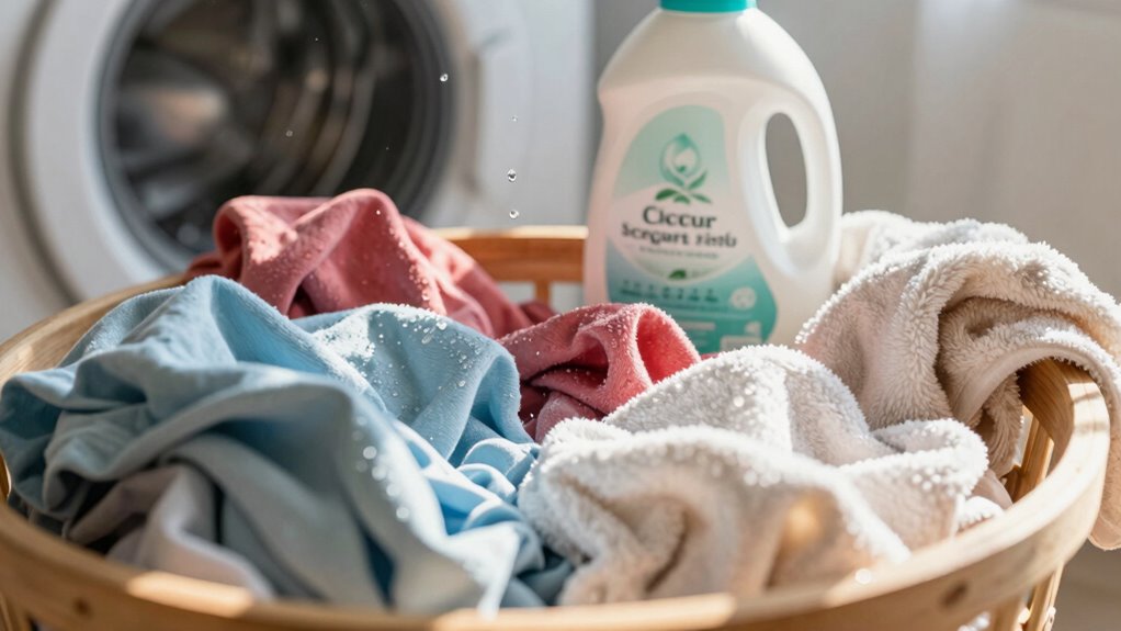 softer residue free laundry techniques