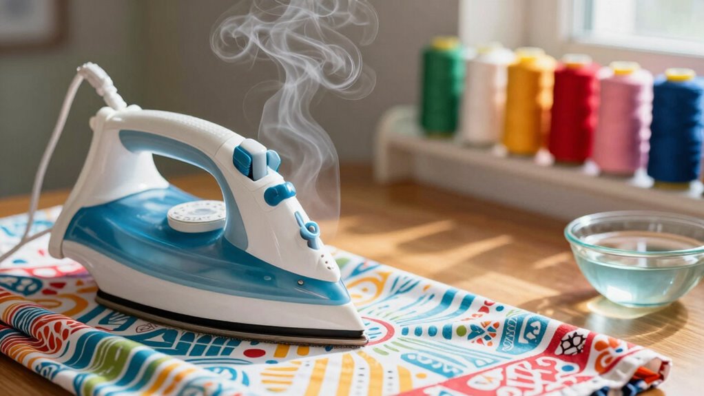 steam for professional finishing