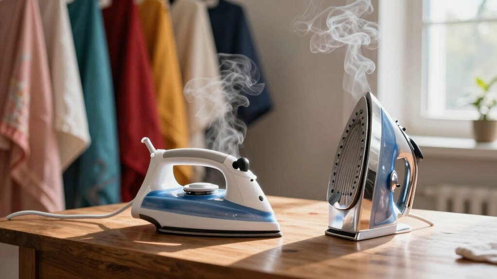 steamers vs irons effectiveness comparison