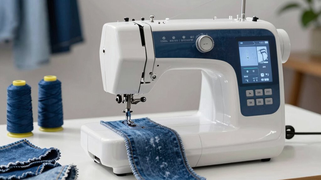 stitch options enhance denim durability