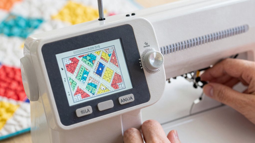 stitch regulation enhances quilting