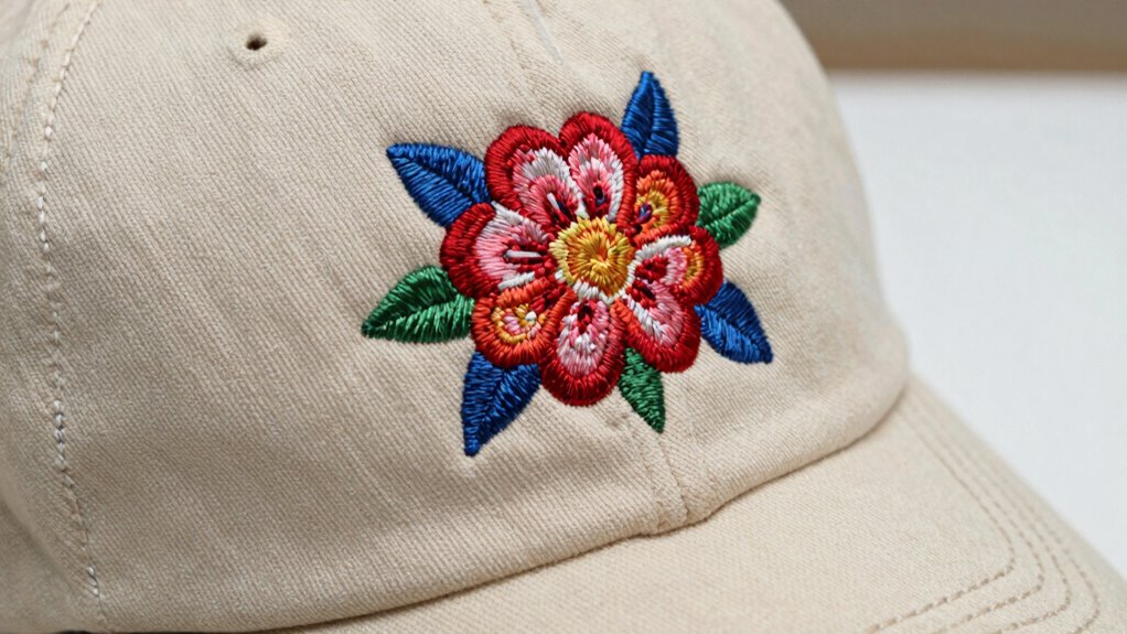 strategic hat embroidery placement