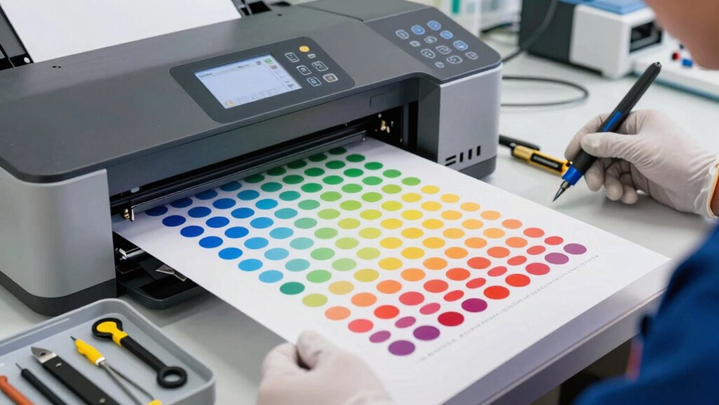 sublimation printer nozzle check