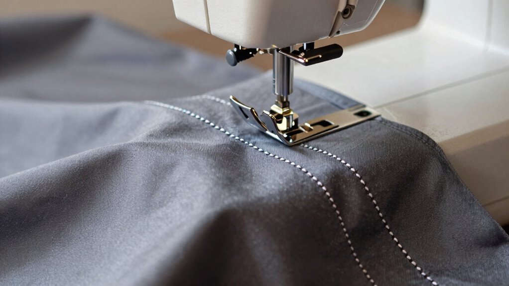 topstitching precision and maintenance