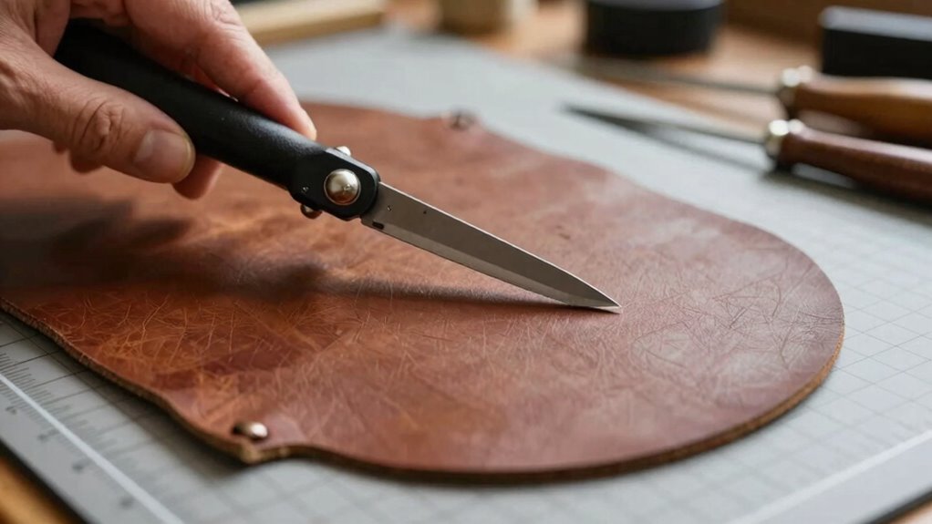 treat leather burn marks