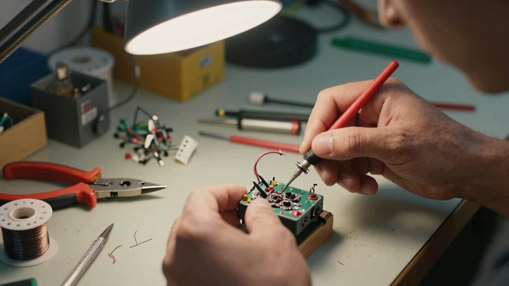 troubleshoot electronics before replacement