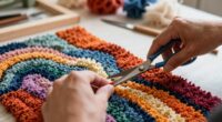 tufted rug finishing techniques