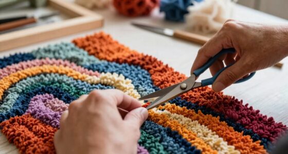 tufted rug finishing techniques
