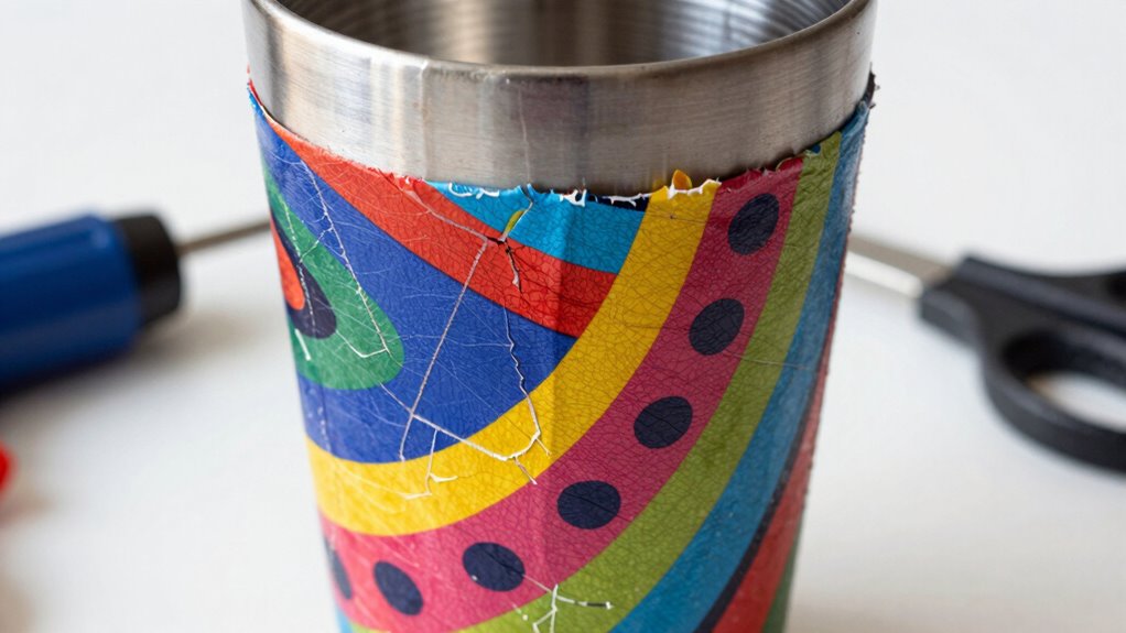 tumbler wrap creasing issues