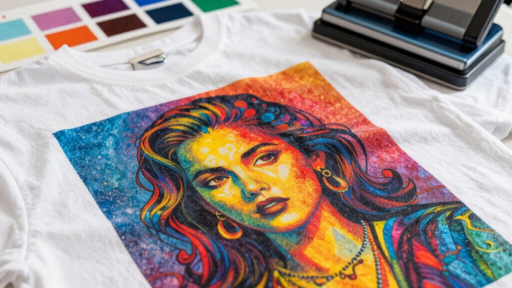 vibrant durable dye integration