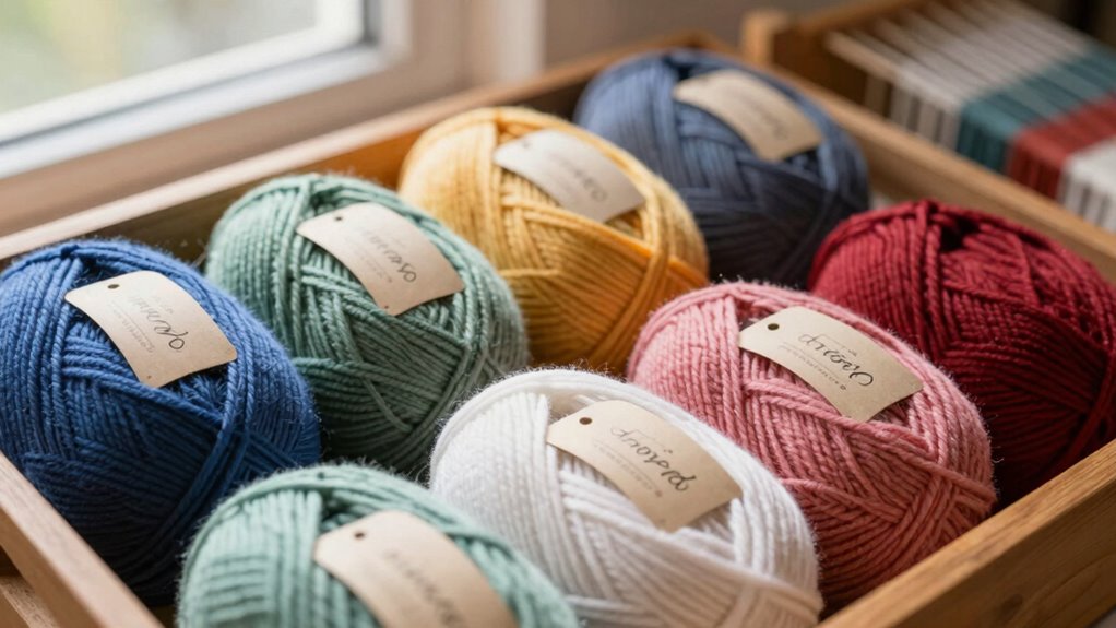 weaving yarn weight chart