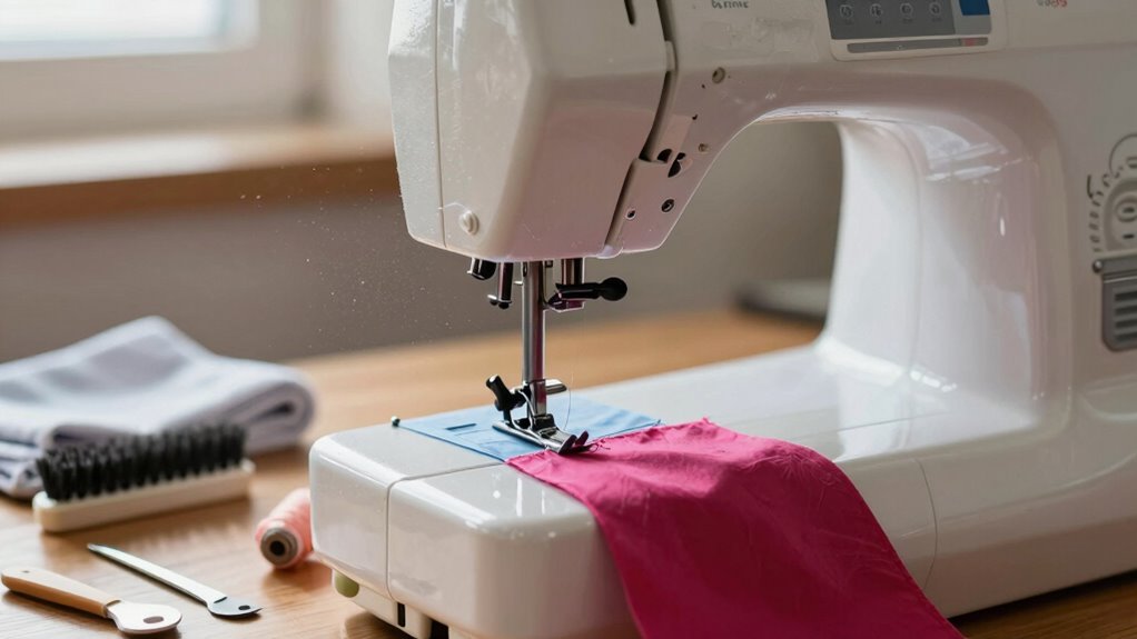 weekly sewing machine maintenance