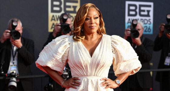 Queen Latifah’s Kilian Kerner Look Brings Textural Volume to the BET Awards 2026 Red Carpet