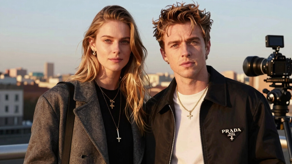 Hunter Schafer And Troye Sivan Star In Prada's FW26 Campaign