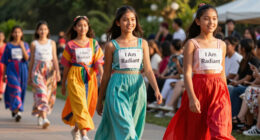 Teens Walk The Runway For Shero Foundation’s ‘I Am Radiant’ Fashion Show