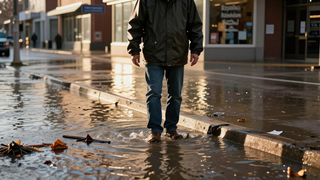 White River Flooding Threatens Fashion Mall, Keystone Avenue