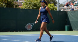 Coco Gauff Kicks Off US Open Run In Custom Navy New Balance Look And A New Colorway Of Her CG2 Signature Shoes