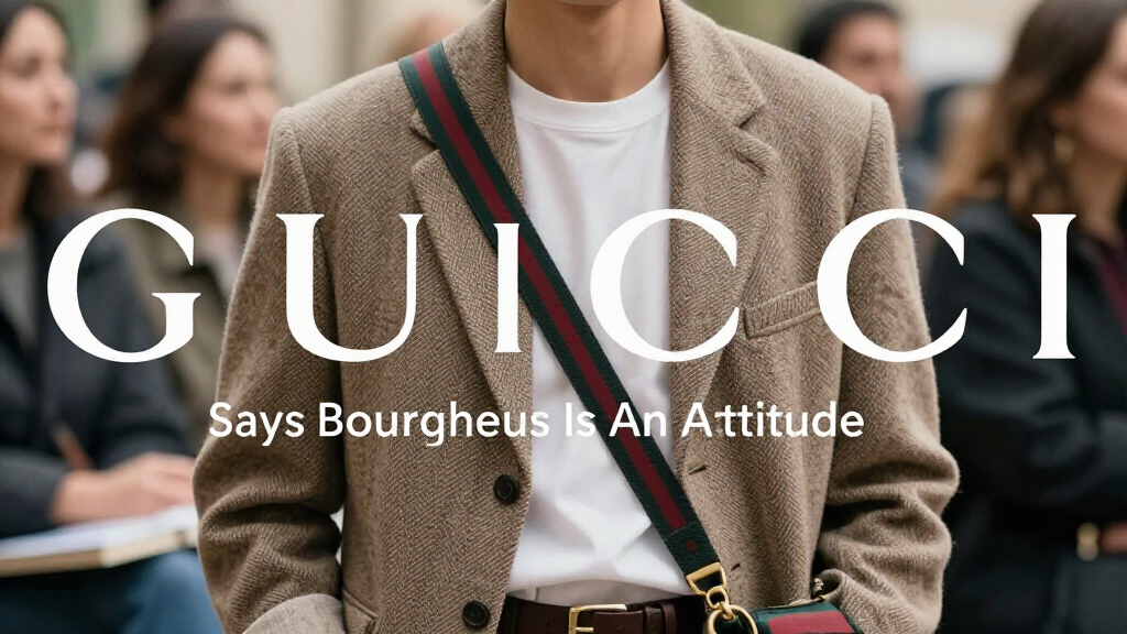 Gucci Says Bourgeois Is An Attitude