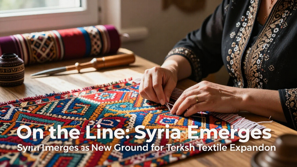 On The Line: Syria Emerges As New Ground For Turkish Textile Expansion