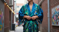 Only Kim Shui Would Hold A Peacock-Inspired Show In An Alleyway