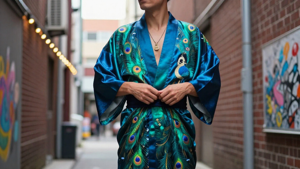 Only Kim Shui Would Hold A Peacock-Inspired Show In An Alleyway