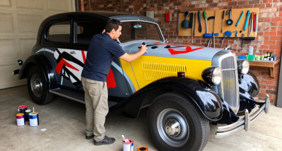 Shepard Fairey Turns A 1937 Packard Into An Art Car