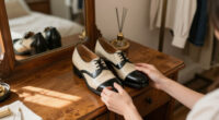 Two-Tone Shoes Will Always Be Elegant
