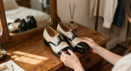 Two-Tone Shoes Will Always Be Elegant