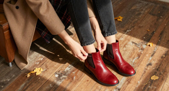 6 Ways To Wear Red Shoes With Jeans, Skirts And Trousers This Autumn