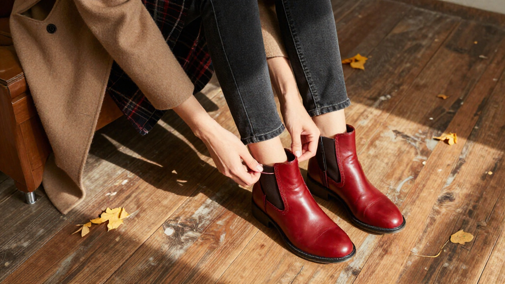 6 Ways To Wear Red Shoes With Jeans, Skirts And Trousers This Autumn