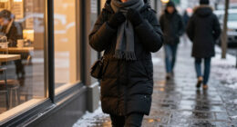 All-Black Winterwear Doesn't Have To Be Boring