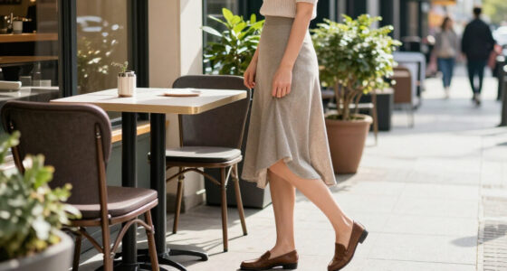 All The Fashion Girls Are Wearing This Tricky-Length Skirt