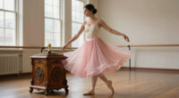 Elle Fanning Takes Balletcore To Artful New Heights With A Music Box-Inspired Headpiece
