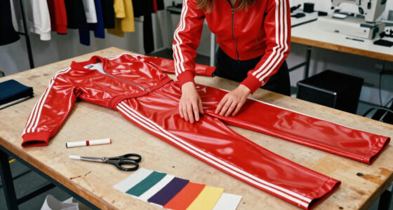 JENNAX Redesigned Adidas' Iconic Firebird Tracksuit In Latex