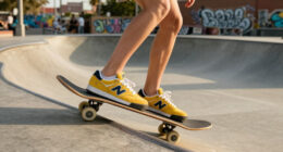 New Balance’s Skate Shoe Is Seeing Yellow And Looking Good Doing It