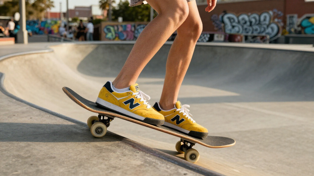 New Balance’s Skate Shoe Is Seeing Yellow And Looking Good Doing It