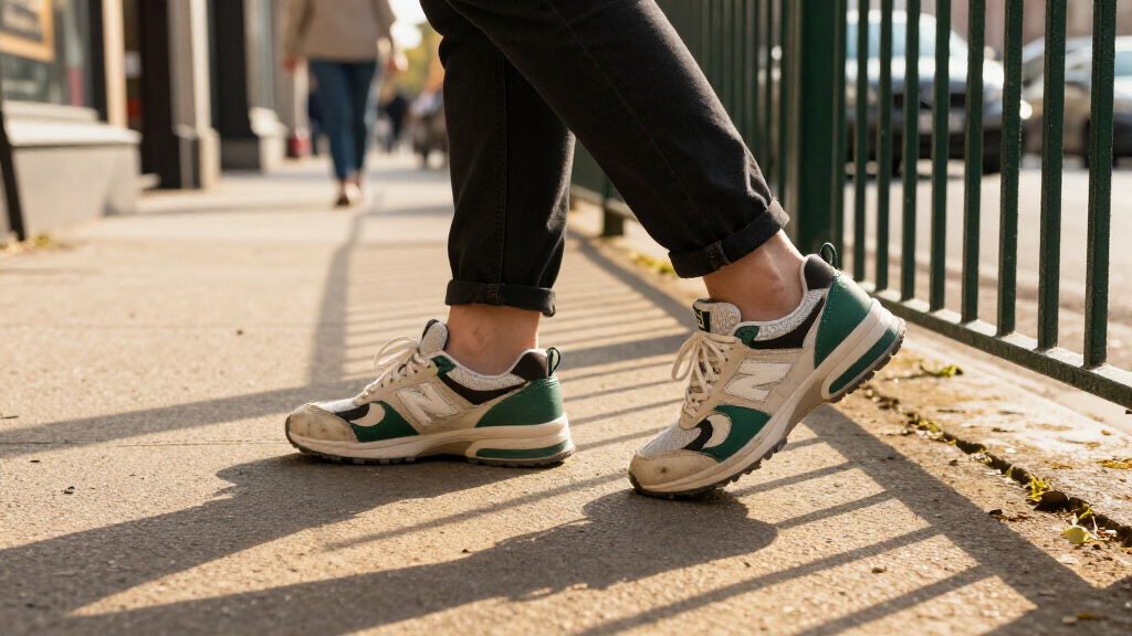 New Balance’s Split-Tone Dad Shoes Are Part Gorgon, All Clean