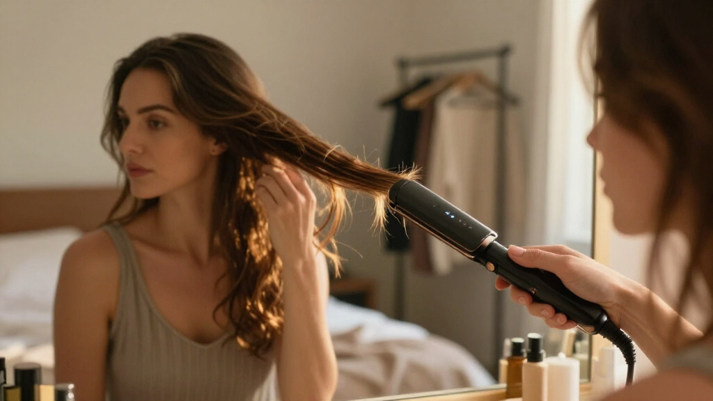 This AI Flat-Iron Learns Your Hair Texture In Real Time—My Thoughts After Testing It For 40 Days