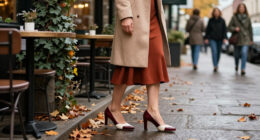 Two-Tone Heels Are The Playful Shoe Trend Your Fall Wardrobe Needs